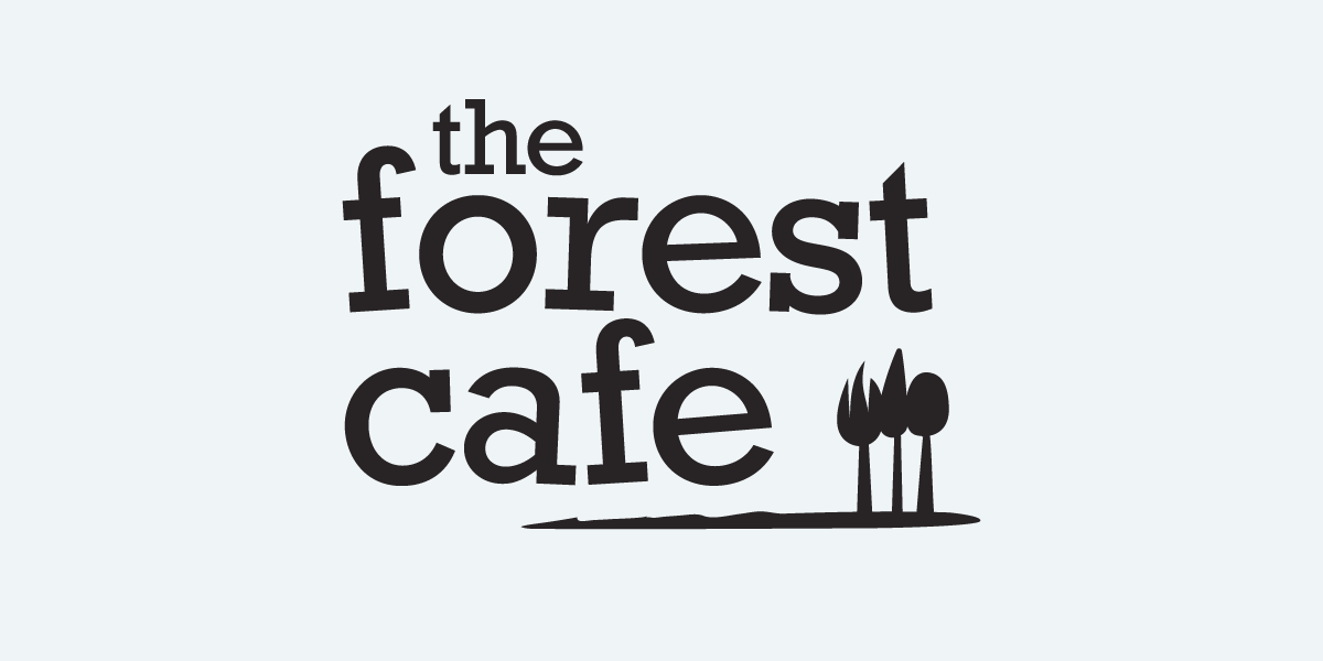 logo-design-forest-cafe-bw