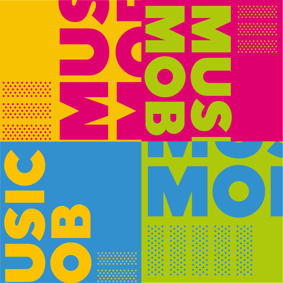 Kids Logo Brand Music Mob